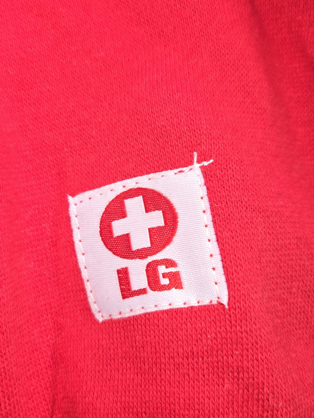 NEW W TAG Lifeguard Palm Beach Red And White Hoodie Mens XL - Picture 8 of 11